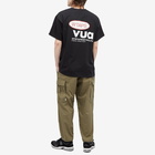 WTAPS Men's Label EX46 T-Shirt in Black