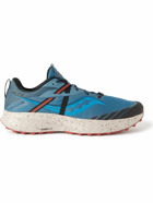 Saucony - Ride 15 Rubber-Trimmed Mesh Running Sneakers - Blue
