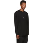 Marcelo Burlon County of Milan Black Ghost House Long Sleeve T-Shirt