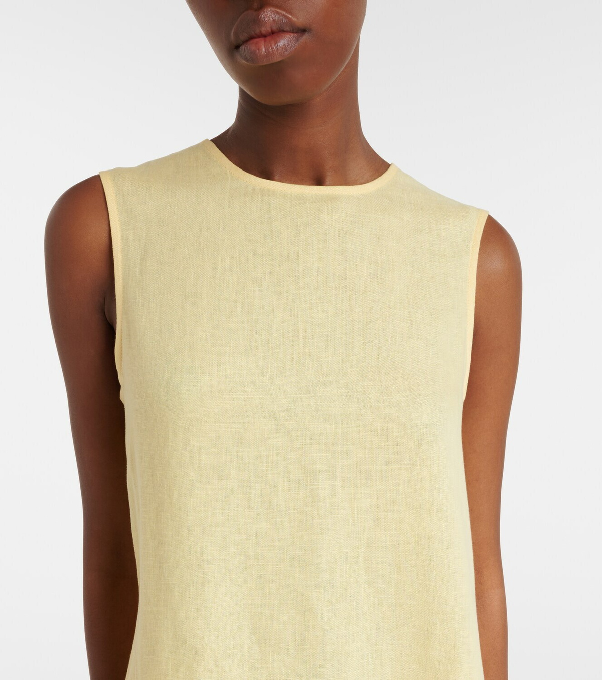 Asceno Tallin linen maxi dress