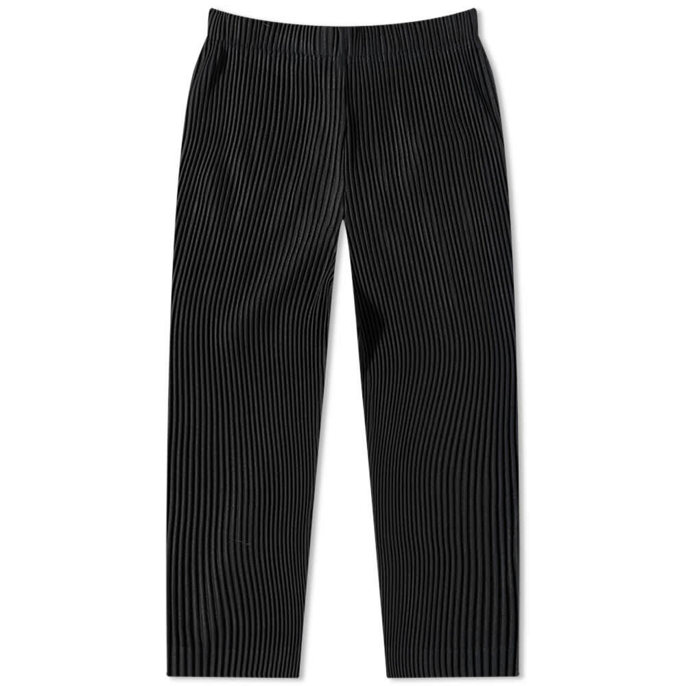 Homme Plissé Issey Miyake Men's JF109 Straight Pant in Black Homme