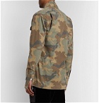 Greg Lauren - Camouflage-Print Cotton Jacket - Brown
