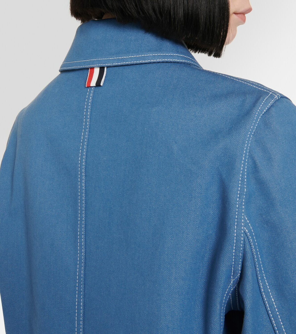 Thom Browne - 4-Bar denim jacket Thom Browne