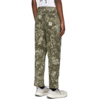 Stussy Green Dyed Work Trousers