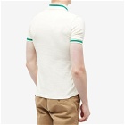 Fred Perry Authentic Men's Single Tipped Polo Shirt - Made in England in Light Ecru
