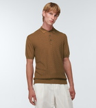 Orlebar Brown - Burnham cotton and silk polo shirt