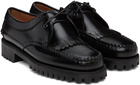 Sebago Black James Fringe Lug Loafers