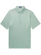 Peter Millar - Excursionist Flex Slim-Fit Stretch Cotton and Modal-Blend Polo Shirt - Green