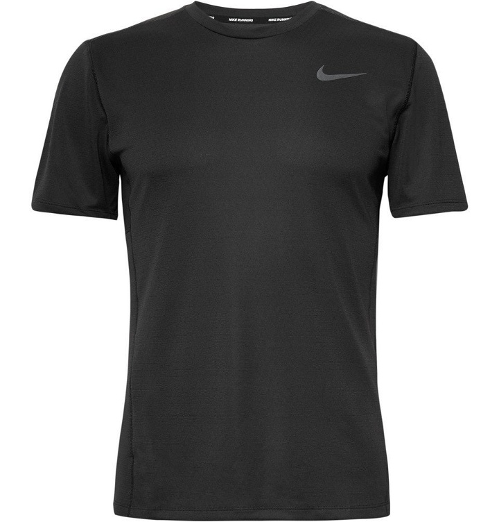 Photo: Nike Running - Miler Printed Dri-FIT T-Shirt - Men - Black