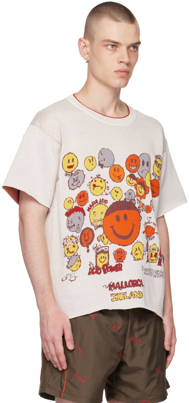 Robyn Lynch Gray Jacquard T-Shirt