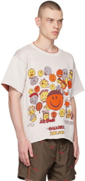 Robyn Lynch Gray Jacquard T-Shirt