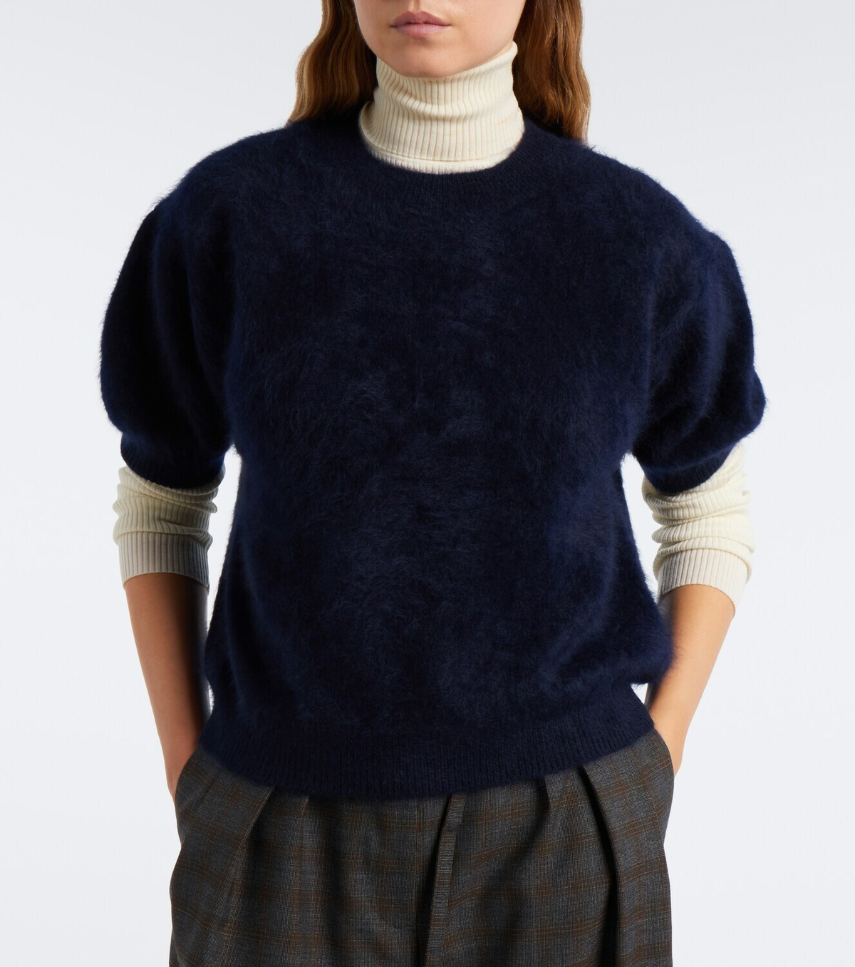 Lisa Yang Juniper brushed cashmere sweater