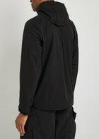 Rains Mito Water-repellant Hooded Shell Jacket Black