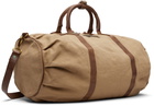 RRL Tan Douglas Duffle Bag