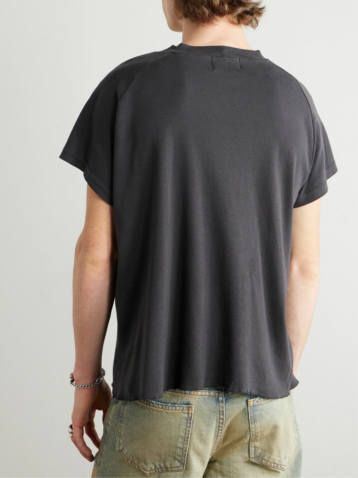 Enfants Riches Déprimés - Berlin Disco Cropped Logo-Print Cotton