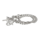 Dsquared2 Silver Curb Chain Bracelet