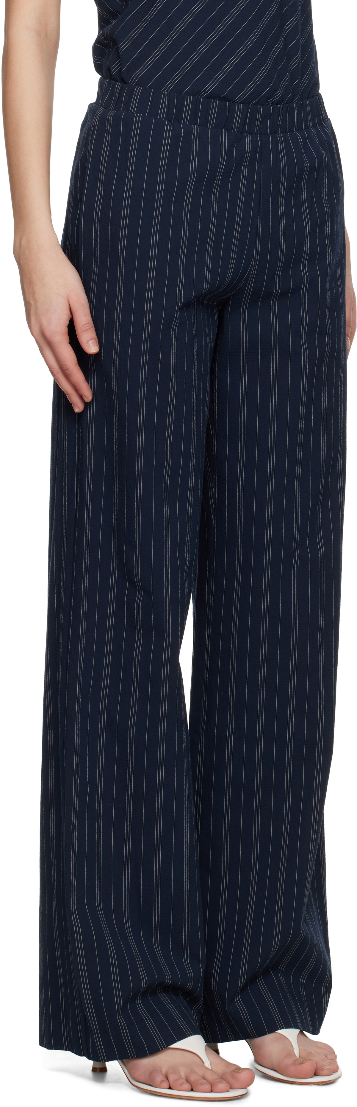 BEC + BRIDGE Navy Peyson Trousers