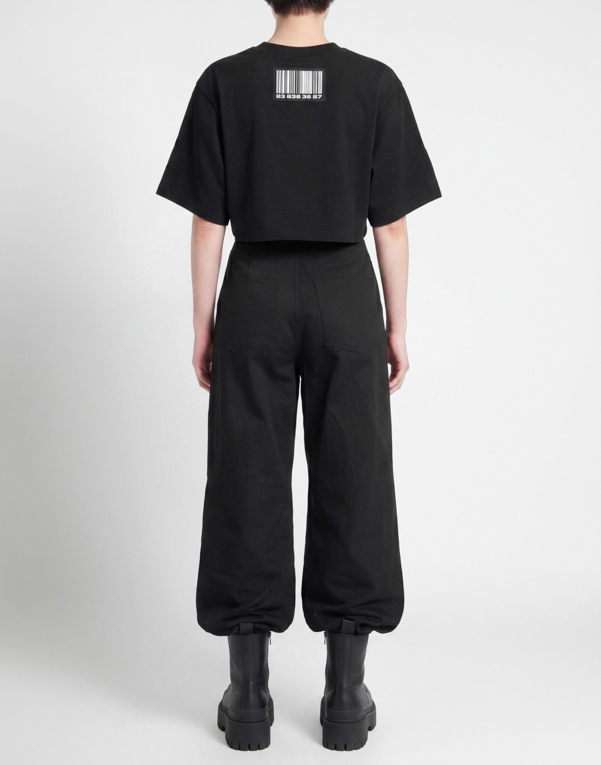 Vtmnts Womens T-shirt in Black