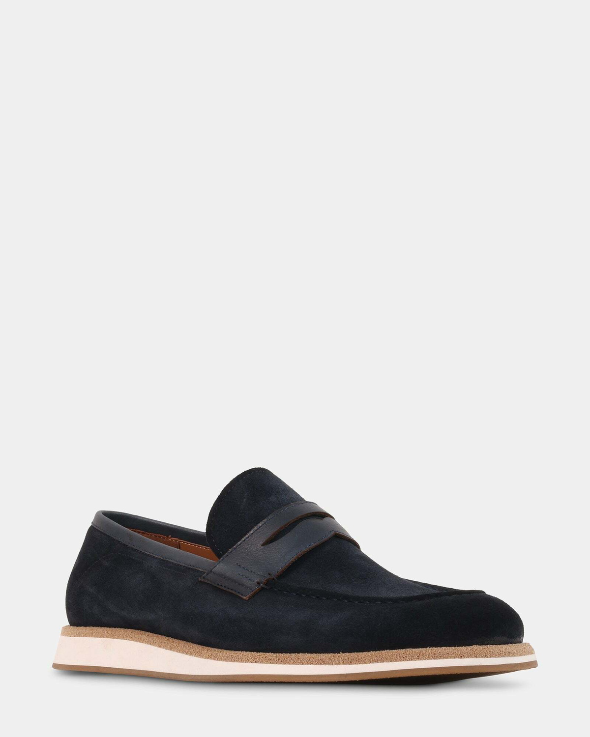 Steve Madden Marcus Loafers in Navy