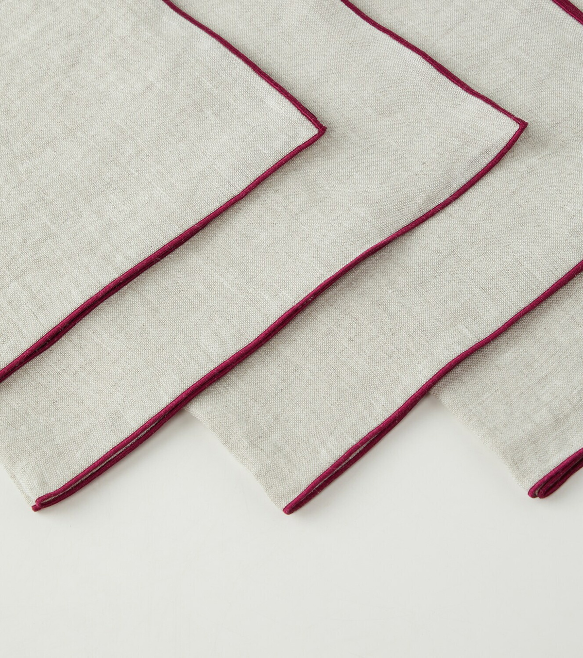 Once Milano Set of 4 linen napkins