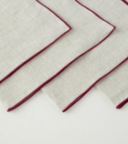 Once Milano Set of 4 linen napkins