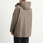 Barbour Men's x Margaret Howell Stand Collar Wax Parka Jacket in Kelp
