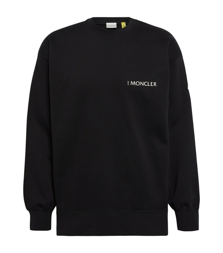 Photo: Moncler Genius - 4 Moncler Hyke cotton-blend sweatshirt