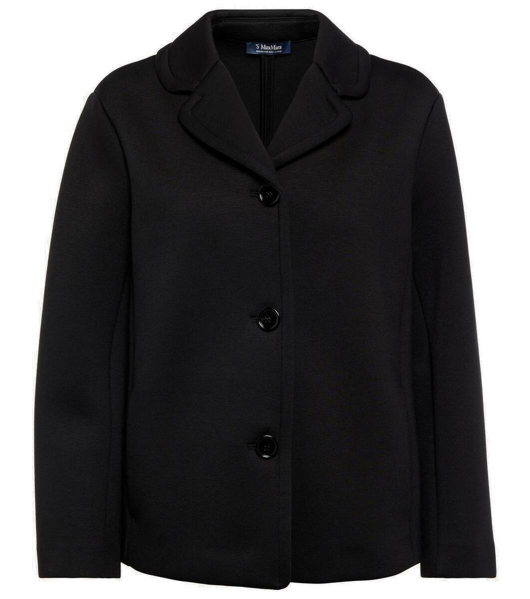 Oceania double-breasted wool jacket