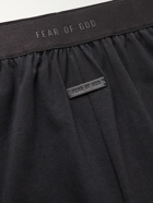 Fear of God - Stretch-Cotton Jersey Shorts - Black