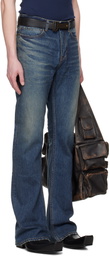 Balenciaga Blue Bootcut Jeans