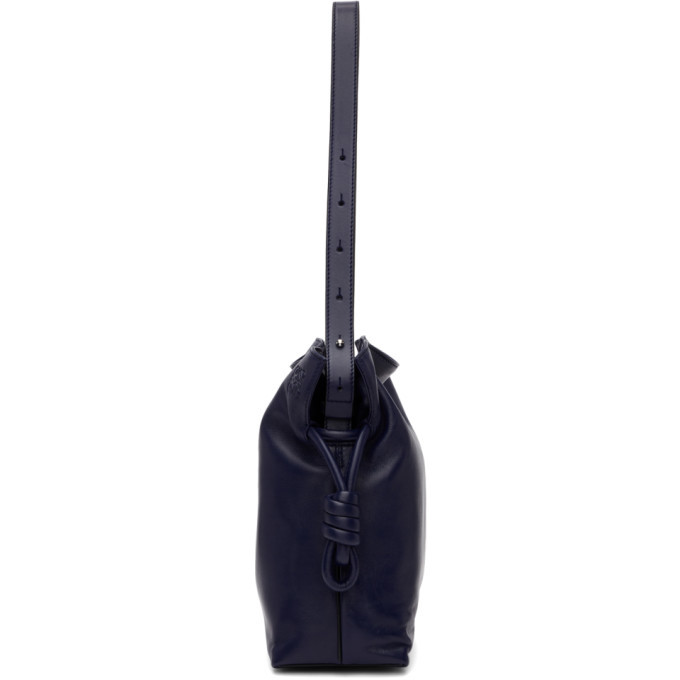 Loewe Navy Small Flamenco Knot Bag Loewe