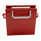 Bottega Veneta Red Mini Trunk Bag