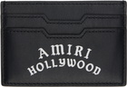 AMIRI Black 'AMIRI Hollywood' Card Holder
