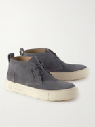 Salvatore Ferregamo - Montgomery Suede Chukka Sneakers - Gray