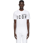 Dsquared2 White Icon T-Shirt