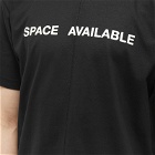 Space Available Men's SA03 Logo T-Shirt in Black