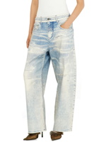 Diesel Relaxed Regular Waist 2097 D-Enim-M Joggjeans, Light blue, Zip fly