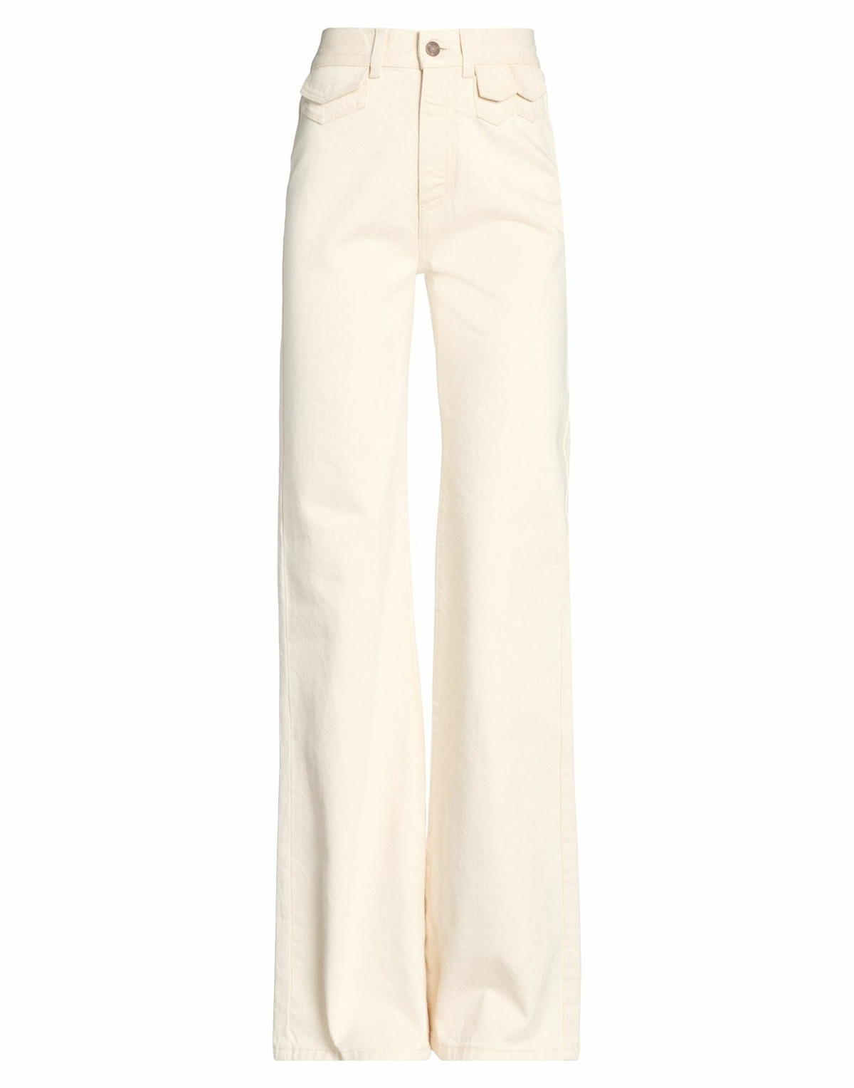 Chloé Womens Jeans Ivory