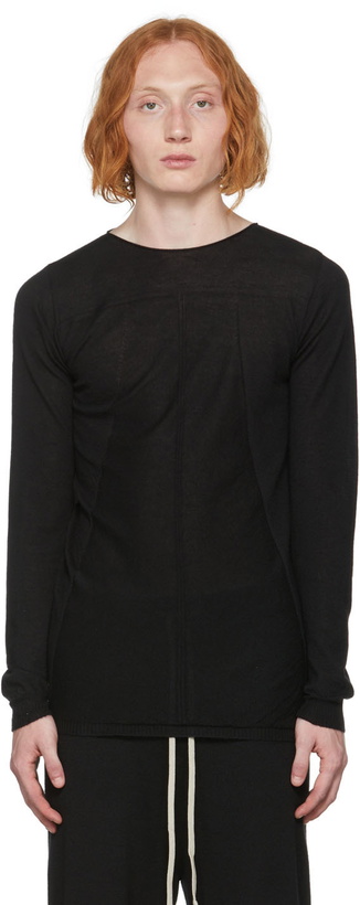 Photo: Rick Owens Black Cashmere Sweater