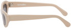 Sun Buddies Beige Miuccia Sunglasses
