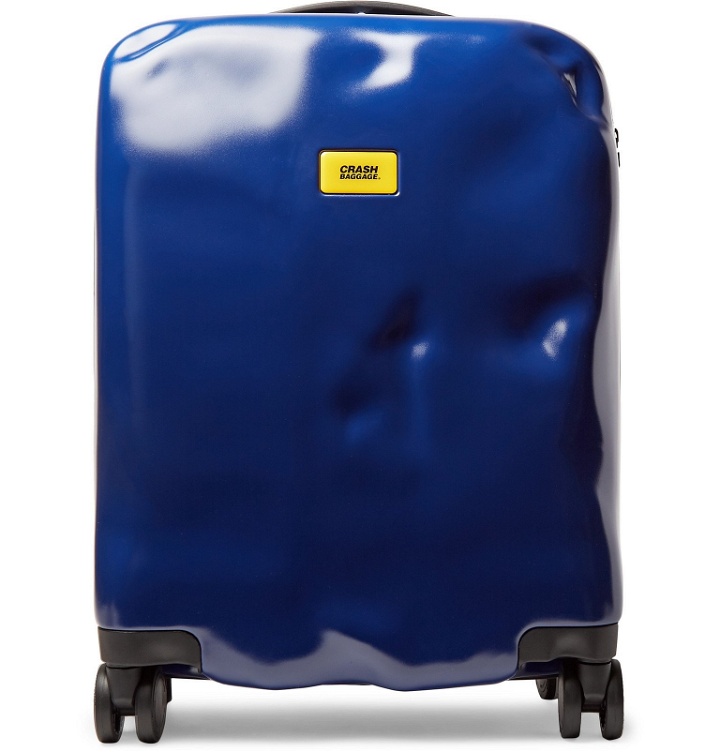 Photo: Crash Baggage - Icon Cabin Polycarbonate Suitcase - Blue