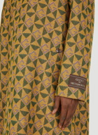 G Rhombi Coat in Yellow