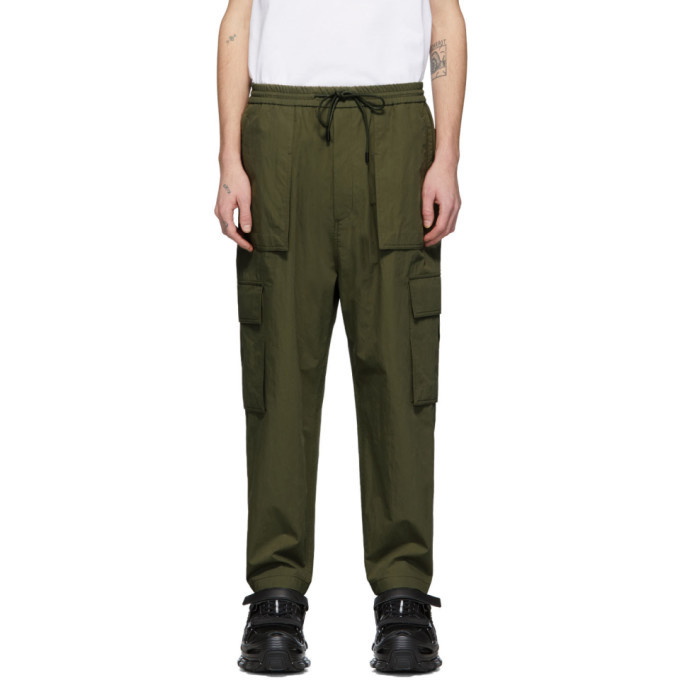 Photo: Juun.J Khaki Cotton Cargo Pants