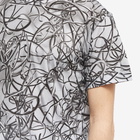 Comme des Garçons Homme Plus Men's Cables Print T-Shirt in B Pattern