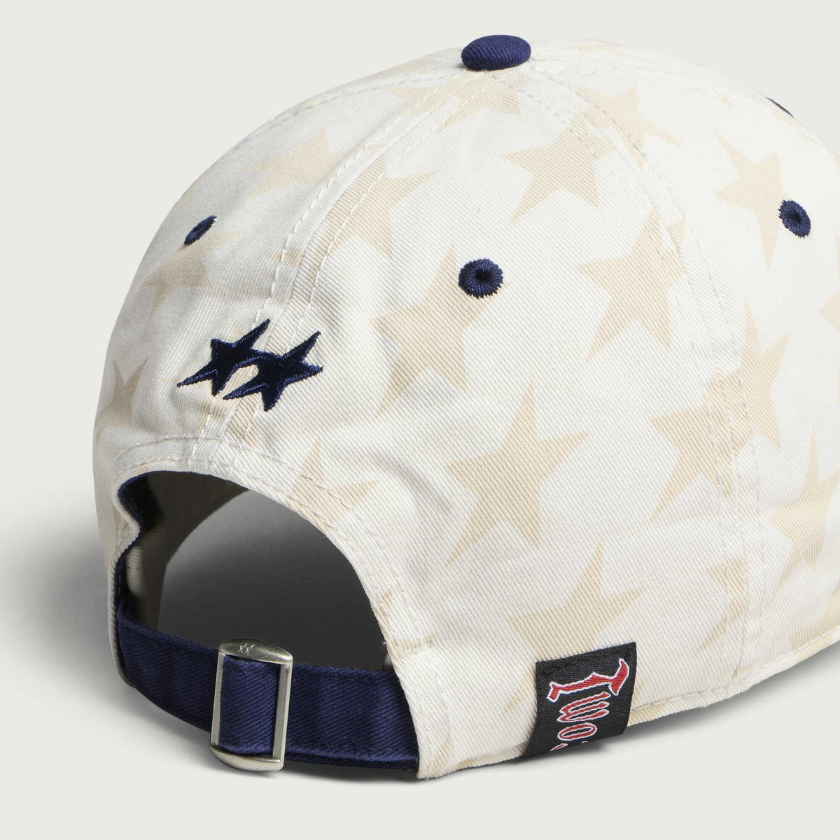 TwoJeys All-Over Dad Cap in White