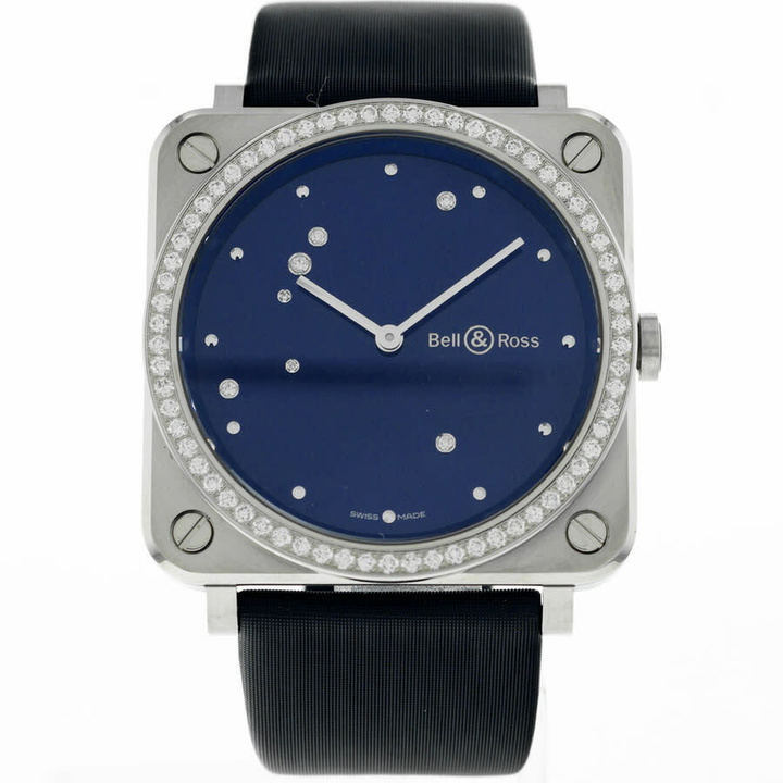 Photo: Bell and Ross BR S Diamond Eagle Automatic Unisex Watch BRS-EA-ST-LGD/SCR-SAT