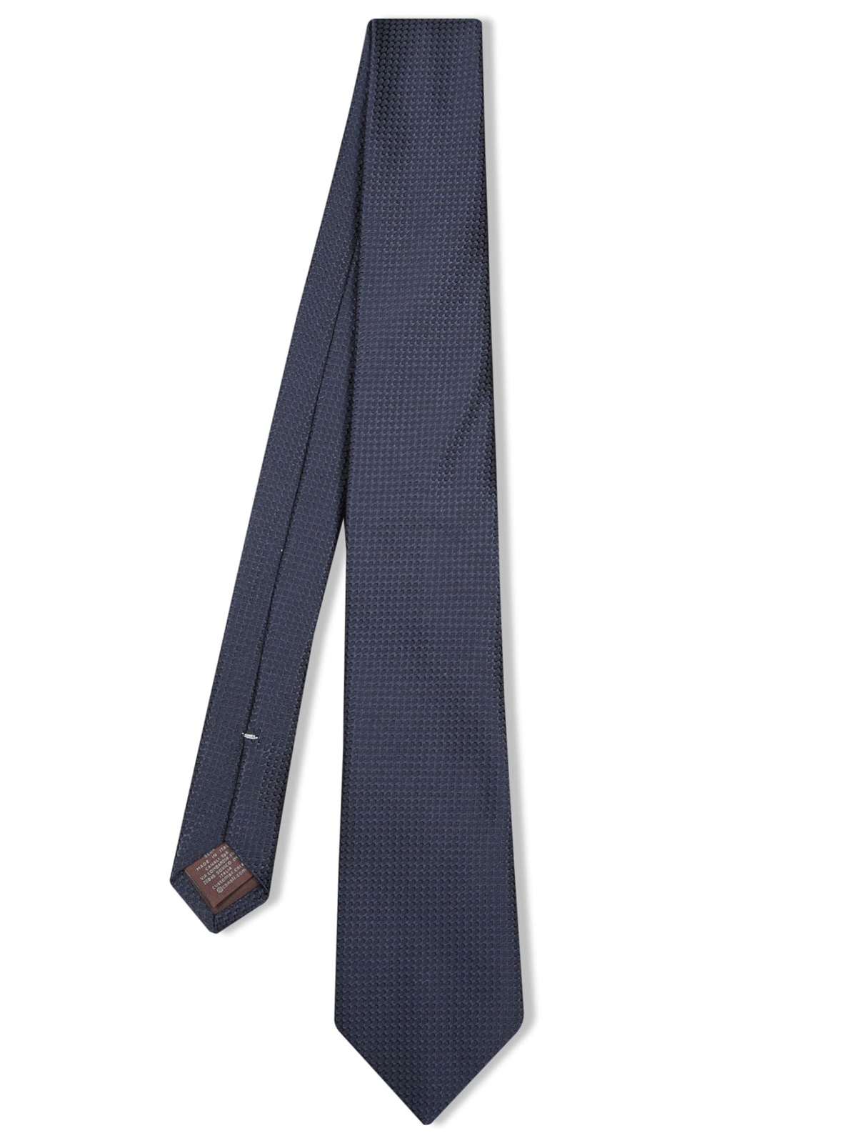 Canali Blue Micro Geometric Tie Canali