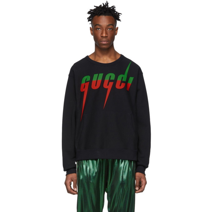 Photo: Gucci Black Logo Sweatshirt