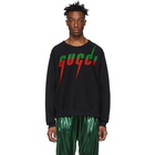 Gucci Black Logo Sweatshirt