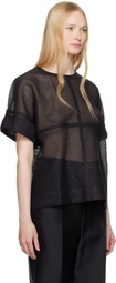 ISSEY MIYAKE Black Papyrus T-shirt